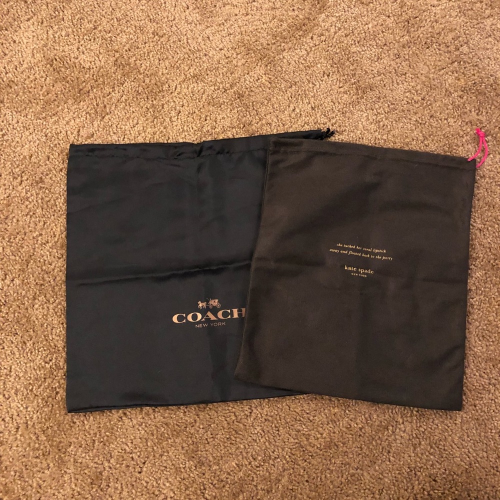 Coach & Kate Spade Dust bags